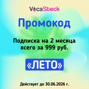 Летние скидки на VocaStock!
